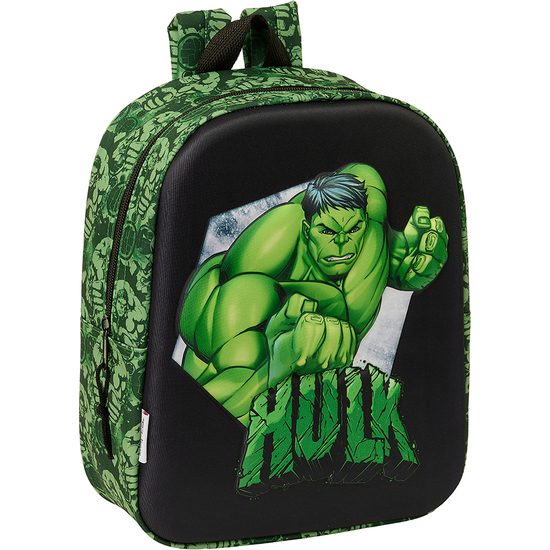 MOCHILA GUARDERIA 3D BOLSILLO RED HULK image 0