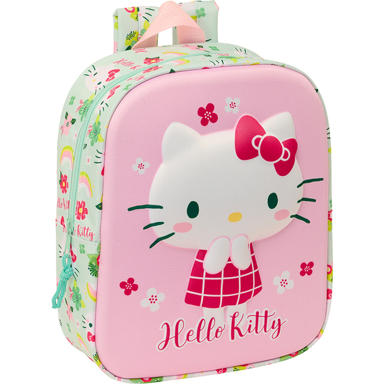 MOCHILA GUARDERIA 3D BOLSILLO RED HELLO KITTY image 0