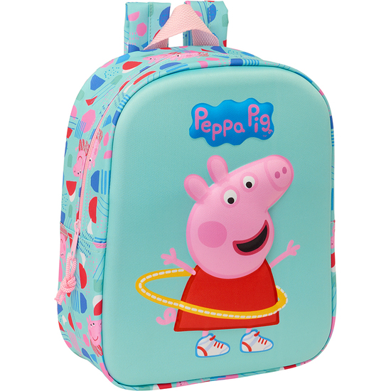 MOCHILA GUARDERIA 3D BOLSILLO RED PEPPA PIG image 0