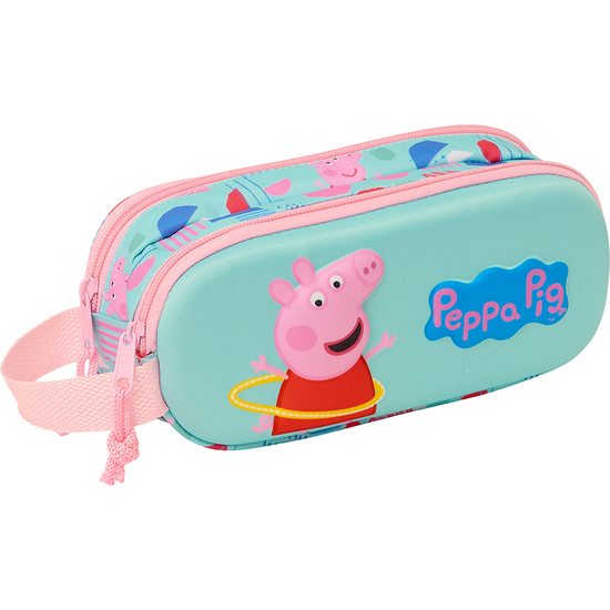 PORTATODO DOBLE 3D PEPPA PIG image 0