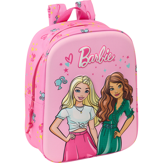 MOCHILA GUARDERIA 3D BOLSILLO RED BARBIE image 0