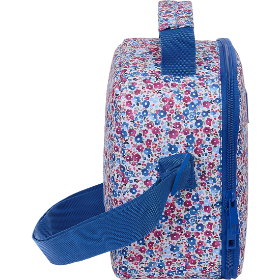 BOLSA TÉRMICA CUADRADA NAIT NAIT "FLORES COIMBRA AZUL" image 2