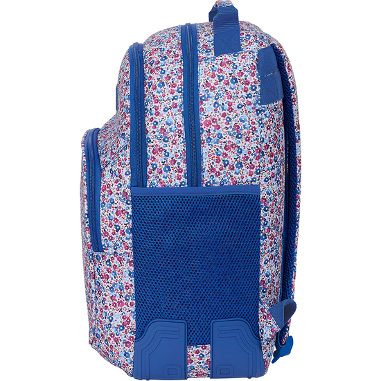 MOCHILA GRANDE "FLORES COIMBRA AZUL" image 2