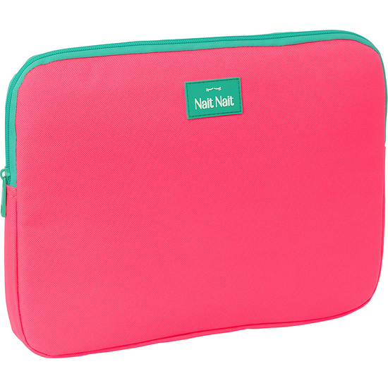 FUNDA PARA PORTATIL 14 NAIT NAIT "ROSA FLUOR" image 0