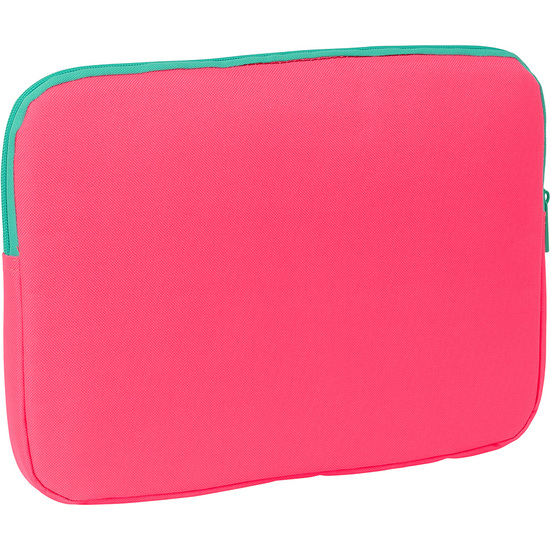 FUNDA PARA PORTATIL 14 NAIT NAIT "ROSA FLUOR" image 1