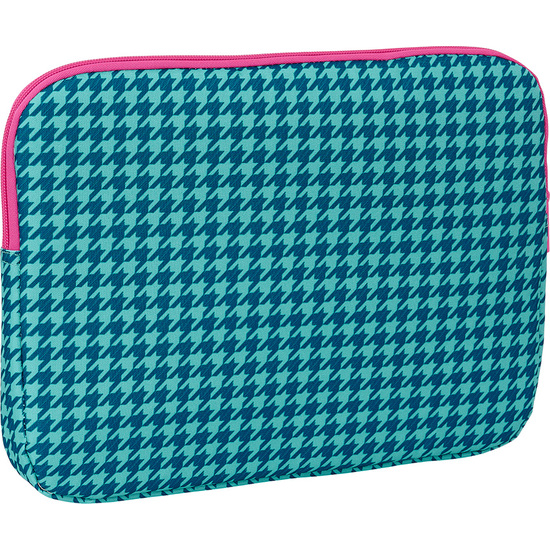 FUNDA PARA PORTATIL 14 "PATA DE GALLO VERDE" image 1