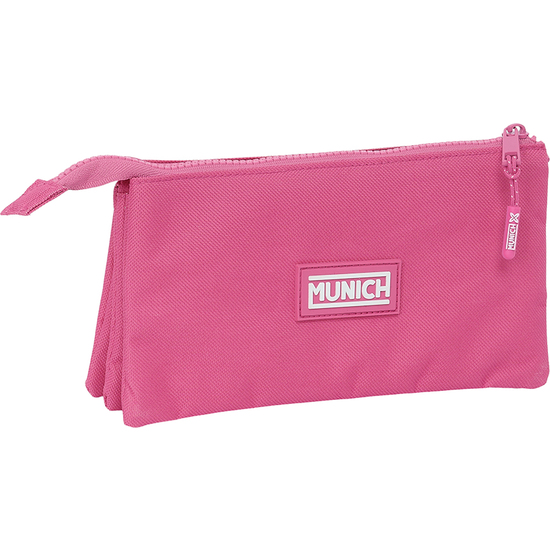 PORTATODO TRIPLE MUNICH BASICOS "FUCSIA" image 1