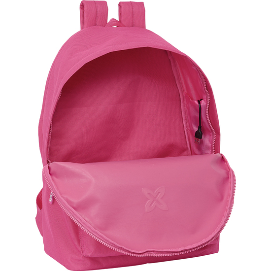 MOCHILA DOBLE PARA PORTATIL 15,6"+USB MUNICH BASICOS "FUCSIA" image 4