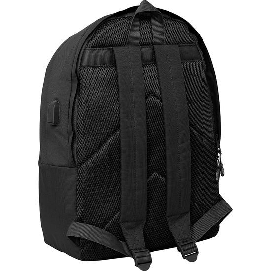 MOCHILA DOBLE PARA PORTATIL 15,6"+USB MUNICH BASICOS "NEGRO" image 1