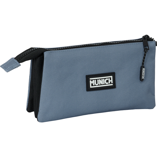 PORTATODO TRIPLE MUNICH BASICOS "GRIS" image 1