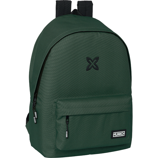 MOCHILA DOBLE PARA PORTATIL 15,6"+USB MUNICH BASICOS "VERDE" image 0