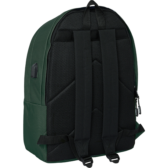 MOCHILA DOBLE PARA PORTATIL 15,6"+USB MUNICH BASICOS "VERDE" image 1