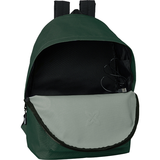 MOCHILA DOBLE PARA PORTATIL 15,6"+USB MUNICH BASICOS "VERDE" image 4