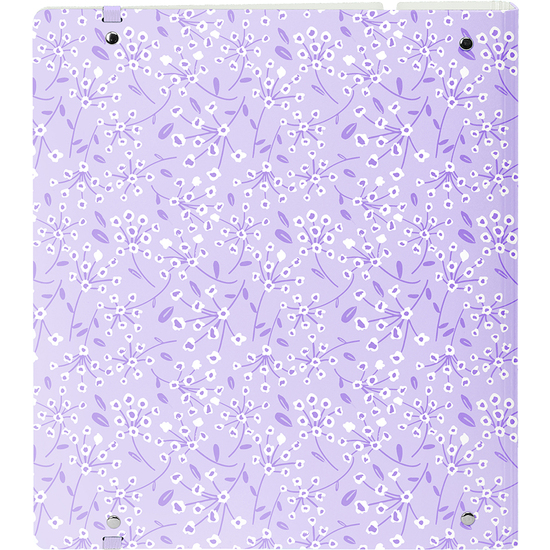 CARPEBLOCK PP FOAM 4 ANI 35MM C/RECAMBIO SAFTA "LIGHT PURPLE FLOWERS" image 1