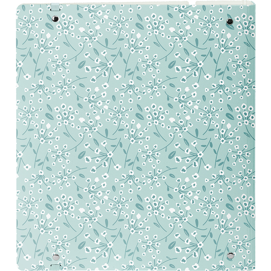 CARPEBLOCK PP FOAM 4 ANI 35MM C/RECAMBIO SAFTA "LIGHT BLUE FLOWERS" image 1