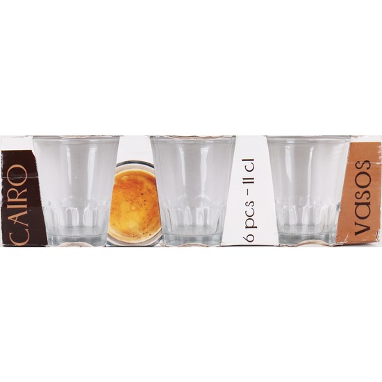 SET 6 GLASS 11CL  image 1