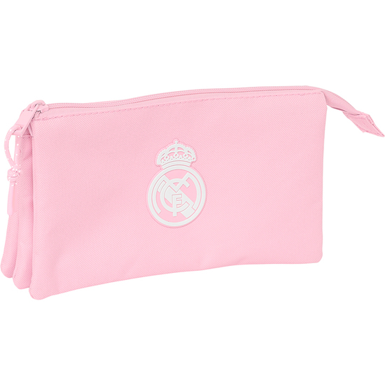PORTATODO TRIPLE REAL MADRID CHICA ROSA image 0