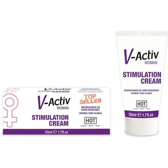 HOT V-ACTIV WOMEN STIMULATION CREAM image 0