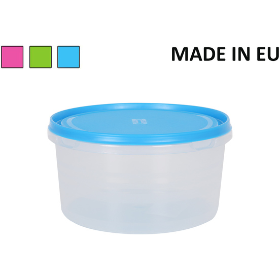 ROUND LUNCH BOX 2L COLORS image 0
