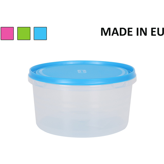 ROUND LUNCH BOX 2L COLORS image 0