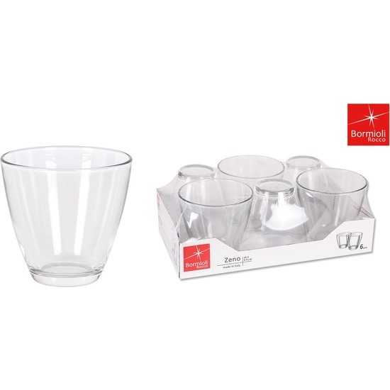 SET 6 GLASSES 260CC  image 0