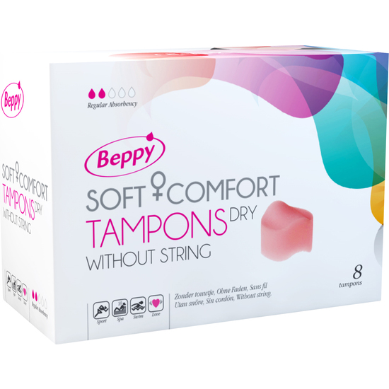 BEPPY SOFT-COMFORT TAMPONS DRY CLASSIC 8 UDS image 0