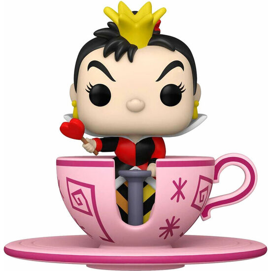 FIGURA POP WALT DISNEY WORLD 50TH QUEEN OF HEARTS IN TECUP EXCLUSIVE image 1