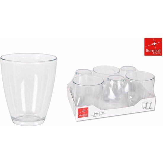 SET 6 GLASSES 400CC  image 0