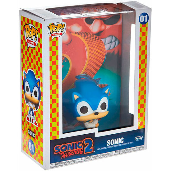 FIGURA POP GAME COVER SONIC EXCLUSIVE image 0