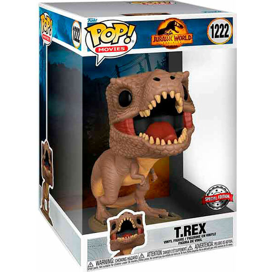 FIGURA POP JURASSIC WORLD 3 T-REX EXCLUSIVE image 0