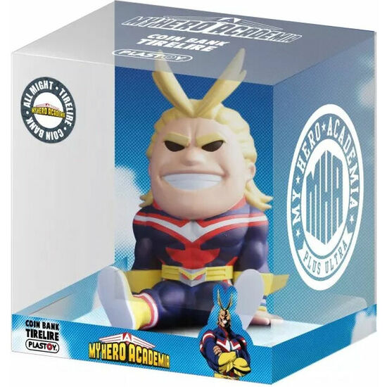 FIGURA HUCHA ALL MIGHT MY HERO ACADEMIA 18CM image 0