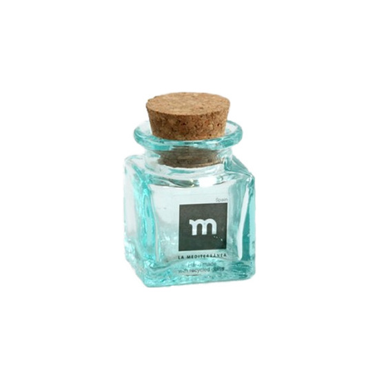 MINI GLASS JAR 4.2X6.2CM W/CORK  image 1