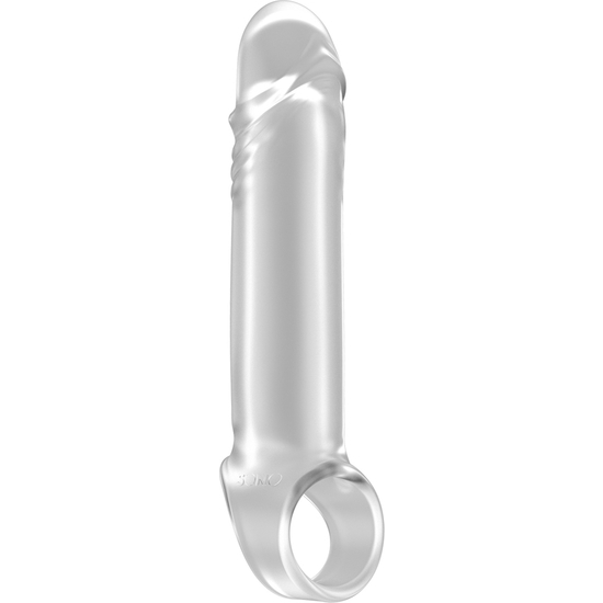 NO.31 - STRETCHY PENIS EXTENSION - TRANSLUCENT image 0