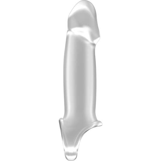 NO.33 - STRETCHY PENIS EXTENSION - TRANSLUCENT image 1
