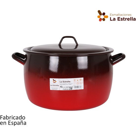 ROUND COOKING POT W/LID 28CM-11L  image 0