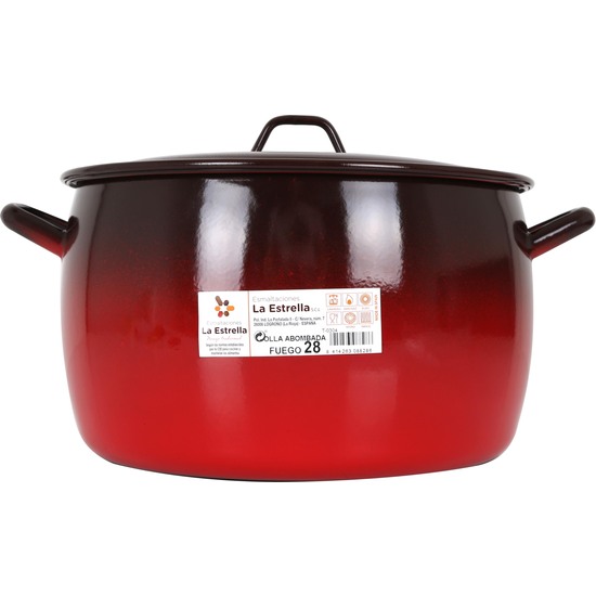 ROUND COOKING POT W/LID 28CM-11L  image 1