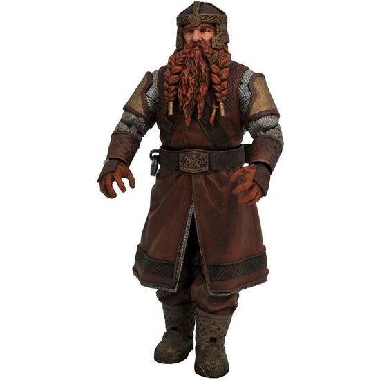 FIGURA GIMLI EL SEÑOR DE LOS ANILLOS 18CM image 0