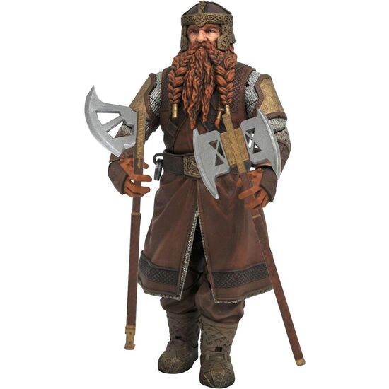 FIGURA GIMLI EL SEÑOR DE LOS ANILLOS 18CM image 1