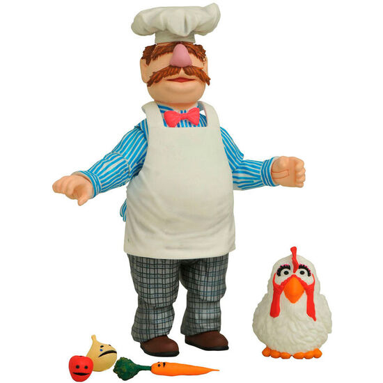 FIGURA THE SWEDISH CHEF AND KITCHEN SUPPLIES LOS TELEÑECOS 2 image 0