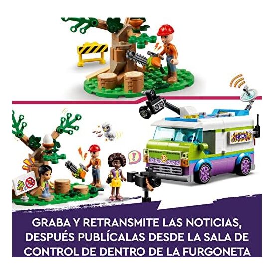 UNIDAD MOVIL DE NOTICIAS LEGO FRIEN image 3