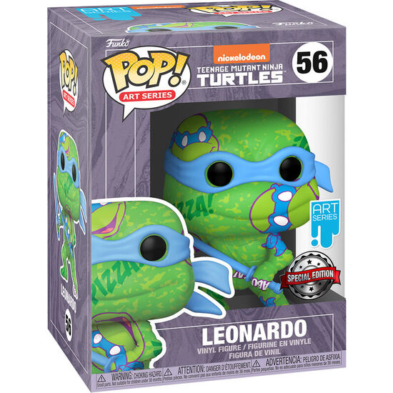 FIGURA POP TORTUGAS NINJA 2 LEONARDO EXCLUSIVE image 0