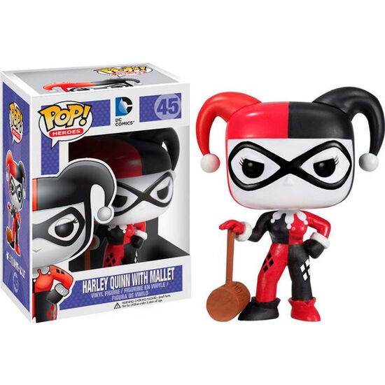 FIGURA POP DC COMICS HARLEY QUINN MAZO EXCLUSIVE image 0