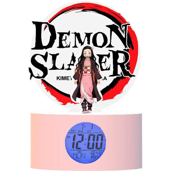 DESPERTADOR FIGURA NEZUKO KAMADO DEMON SLAYER KIMETSU NO YAIBA 22CM image 0