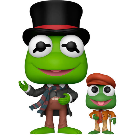 FIGURA POP DISNEY THE MUPPET CHRISTMAS CAROL BOB CRATCHIT WITH TINY TIM image 0