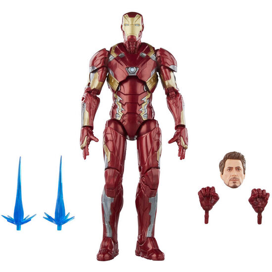 FIGURA IRON MAN MARK 46 CAPITAN AMERICA CIVIL WAR THE INFINITY SAGA MARVEL 15CM image 0