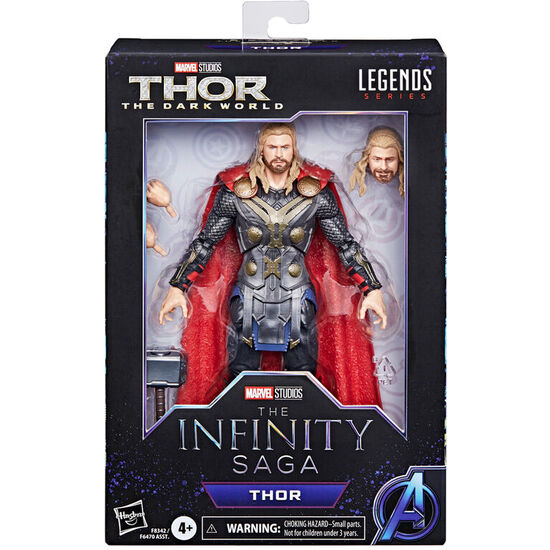 FIGURA THOR - THOR THE DARK WORLD THE INFINITY SAGA MARVEL 15CM image 1