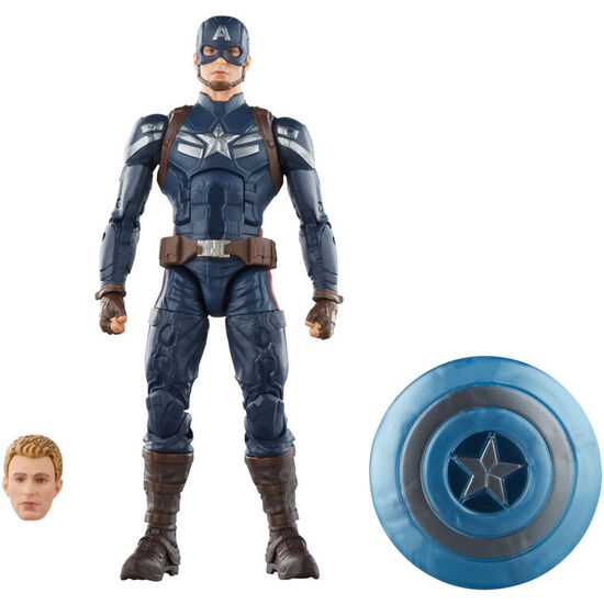 FIGURA CAPITAN AMERICA - CAPITAN AMERICA THE WINTER SOLDIER THE INFINITY SAGA MARVEL 15CM image 0