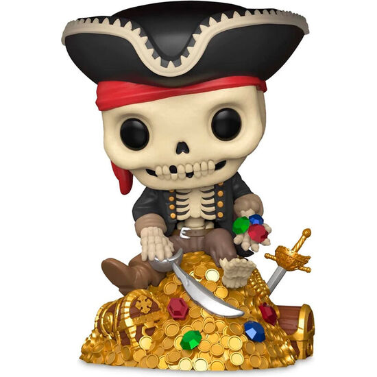 FIGURA POP DELUXE PIRATAS DEL CARIBE TREASURE SKELETON EXCLUSIVE image 0