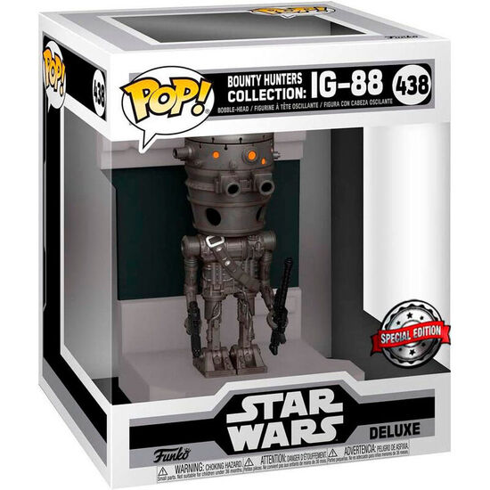 FIGURA POP DELUXE STAR WARS BOUNTY HUNTERS IG-88 EXCLUSIVE image 0