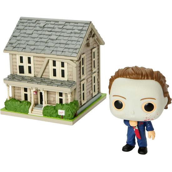 FIGURA POP HALLOWEEN MICHAEL MYERS WITH MYERS HOUSE EXCLUSIVE image 1